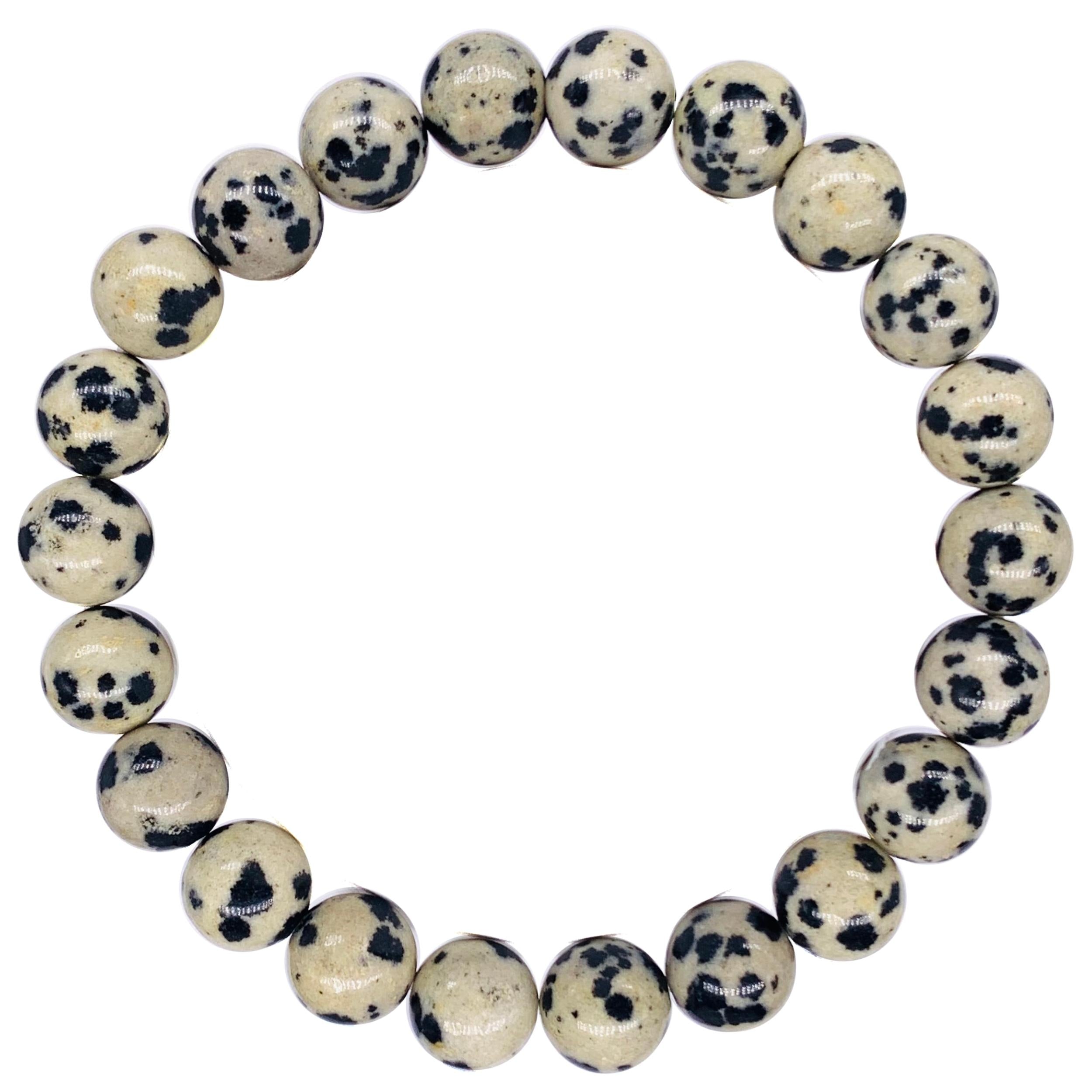 Dalmatian cheapest Jasper Dog Bracelet