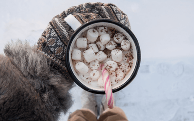Hot chocolate with marshmallows for your soul
