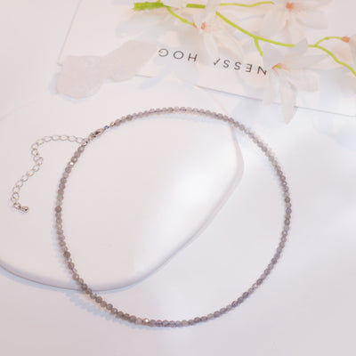 Birthstone Crystal Gemstone Choker Necklace