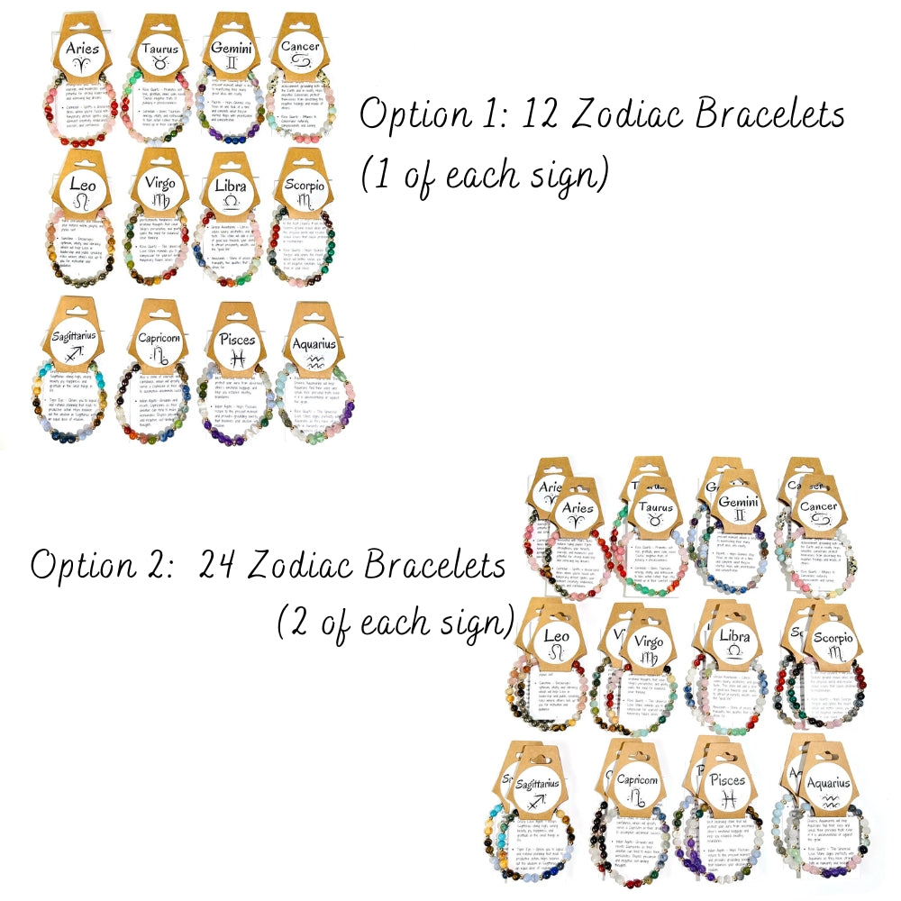 Wholesale Zodiac Crystal Bracelets Starter Set