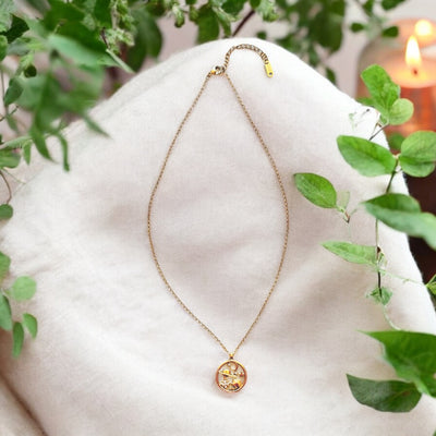 The Universe - 18K Gold Plated,  Waterproof Necklace