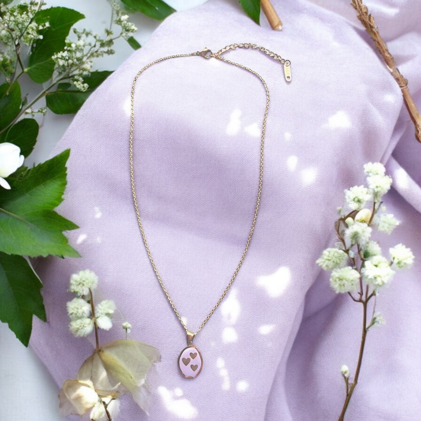 Frequency of Love - 18K Gold Plated, Waterproof Necklace