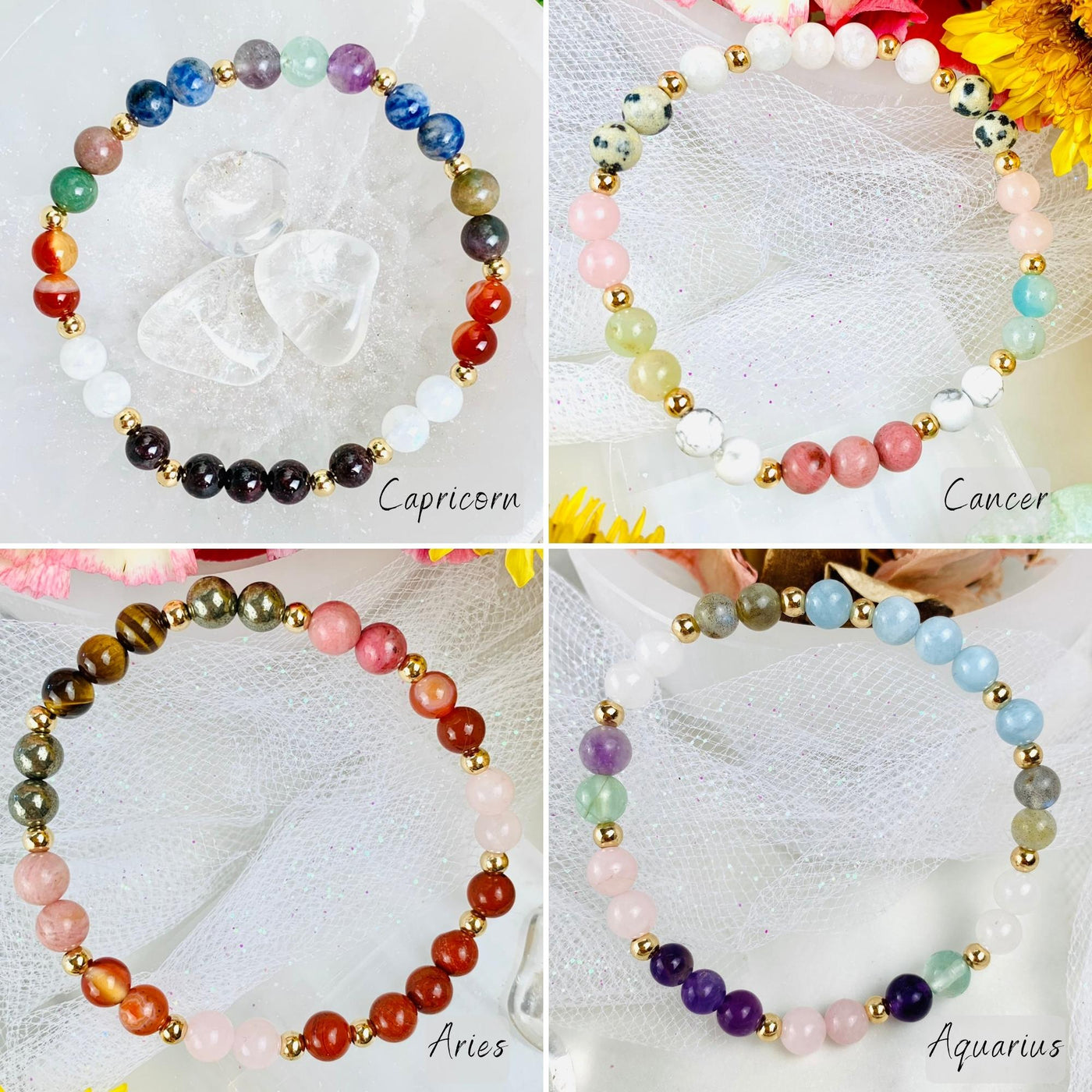 Wholesale Zodiac Crystal Bracelets Starter Set