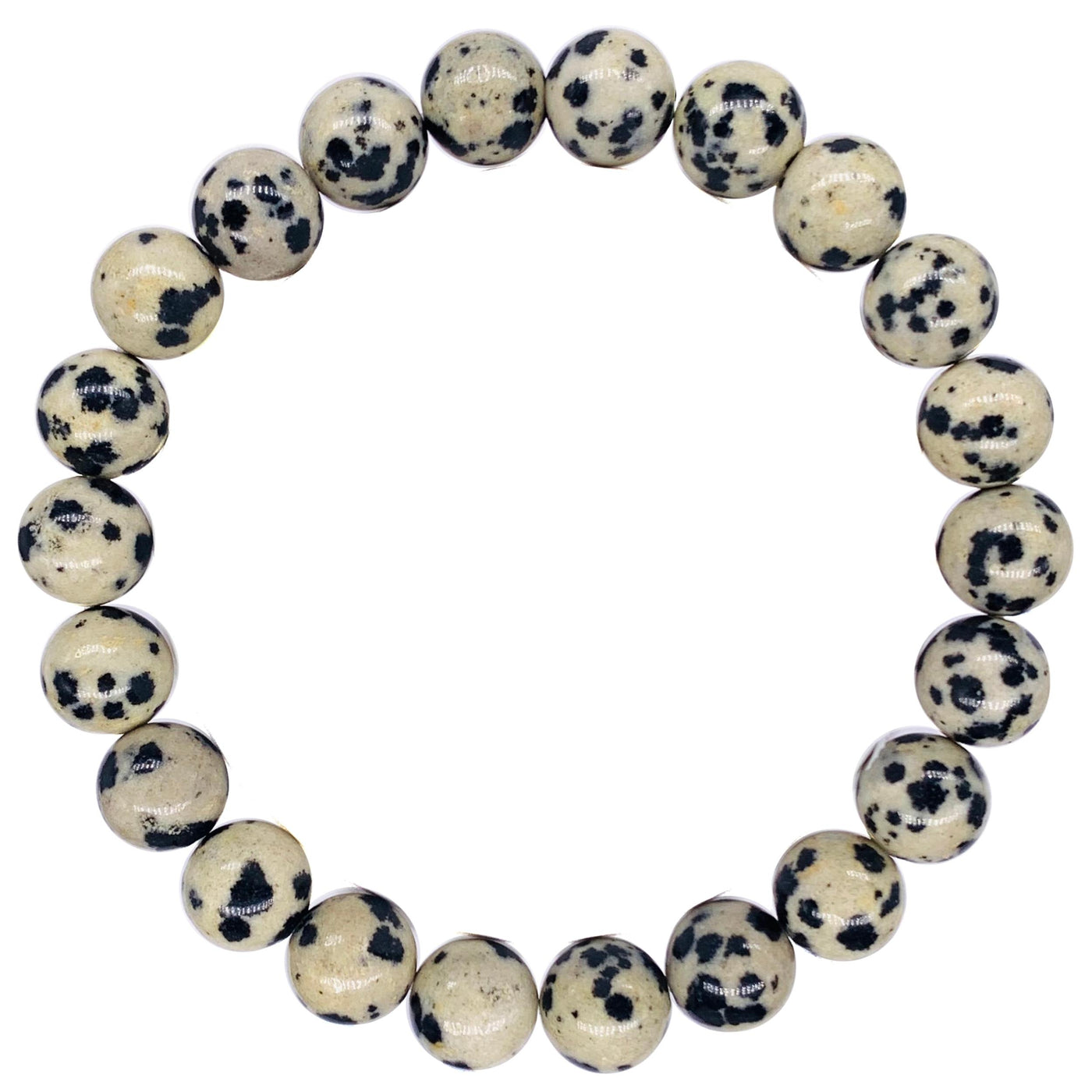 Dalmatian Jasper Crystal Bracelet for Women Men | Healing Bead Bracelet | Wholesale Dropshipping Crystal Bracelets