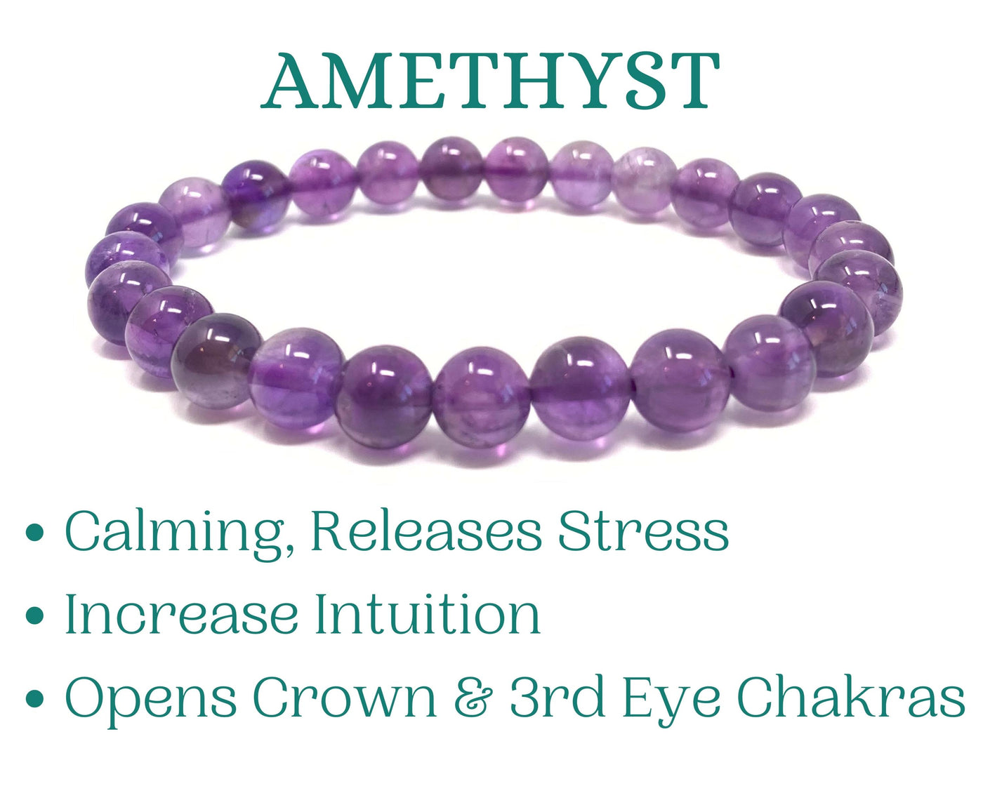 Buy Handmade Adjustable Natural Healing Crystal Bracelets Meditation Yoga  Reiki Gift for Him Gift for Her Online in India - Etsy