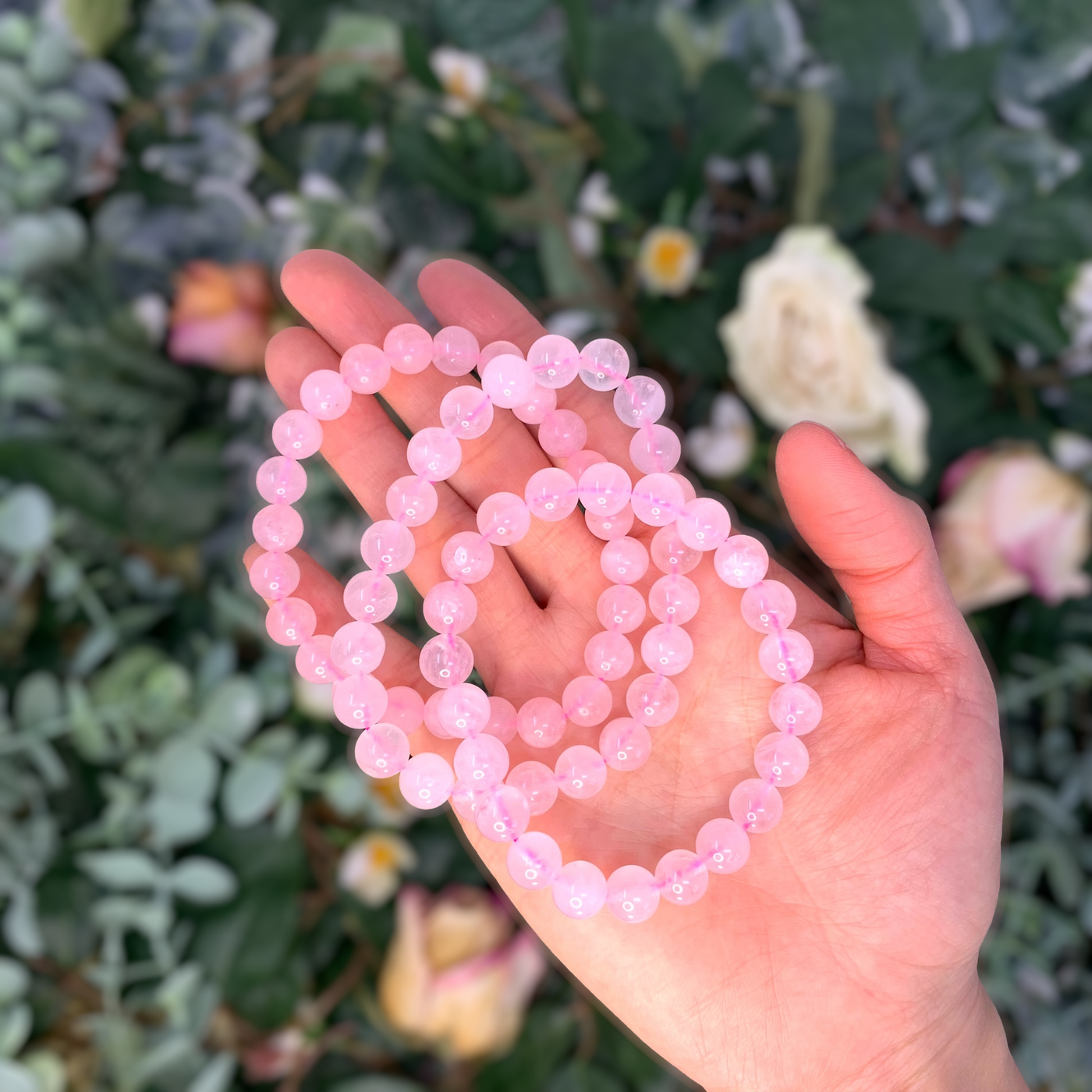 Rose quartz sales bracelets wholesale