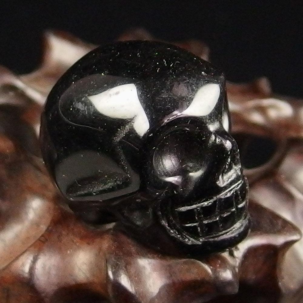 Black Obsidian Healing Crystal Skull for Sale | Psychic Protection