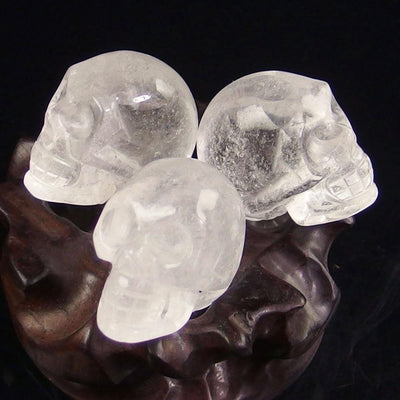 Crystal Skull - Clear Quartz Crystal Skull