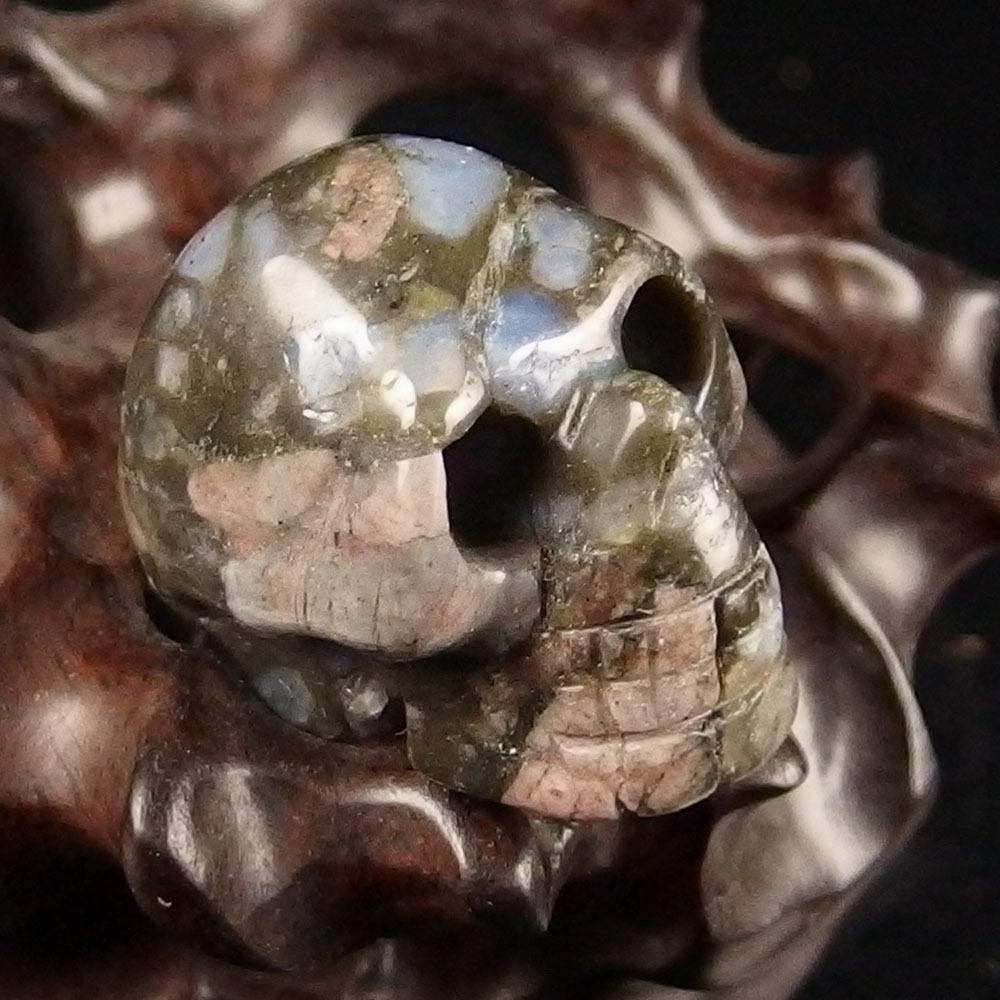 Crystal Skull - Llanite Crystal Skull