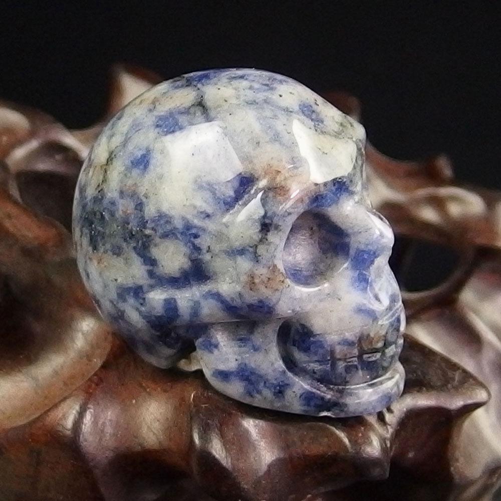 Crystal Skull - Sodalite Crystal Skull