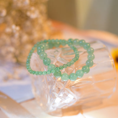 Green Aventurine Crystal Bracelet for Women, Men | Bead Bracelet for Good Luck, Money, Wealth, Abundance, Success | Wholesale Dropshipping Crystal Bracelets