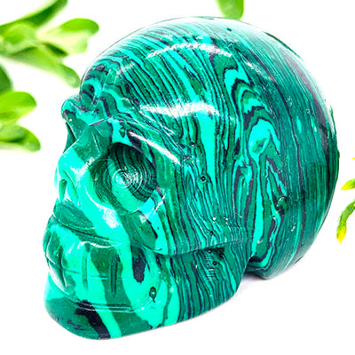 malachite crystal skull meanings and benefits