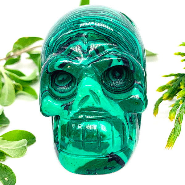 malachite crystal skull meanings and benefits