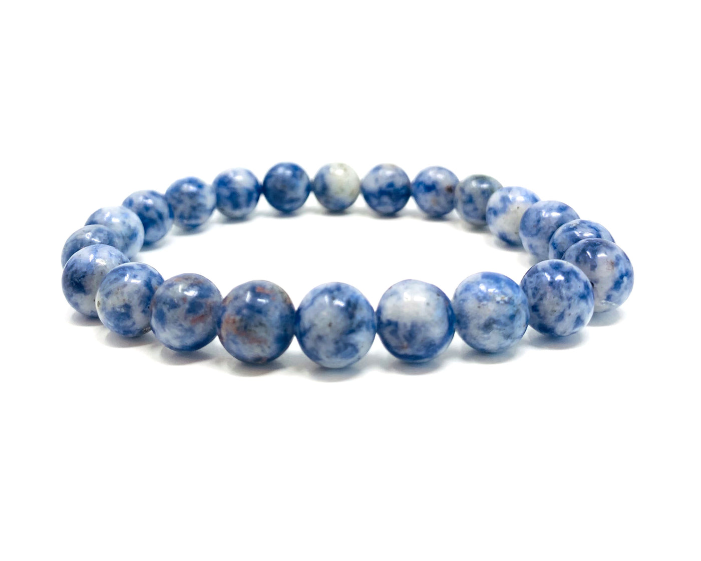 Sodalite Crystal Bead Bracelet For Women Men | Healing Crystal Beaded Bracelet | Blue Crystal 8mm Beads wholesale Dropshipping Crystal Bracelets