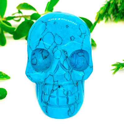 Crystal Skull - Turquoise Crystal Skull